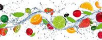 Dimex Fruits in Water Wall Mural 375x150cm 5 Panels | Yourdecoration.com