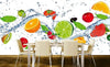 Dimex Fruits in Water Wall Mural 375x250cm 5 Panels Ambiance | Yourdecoration.com