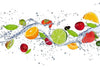 Dimex Fruits in Water Wall Mural 375x250cm 5 Panels | Yourdecoration.com