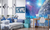 Dimex Futuristic City Wall Mural 225x250cm 3 Panels Ambiance | Yourdecoration.com