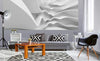 Dimex Futuristic Wave Wall Mural 375x150cm 5 Panels Ambiance | Yourdecoration.com