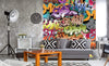 Dimex Graffiti Art Wall Mural 225x250cm 3 Panels Ambiance | Yourdecoration.com