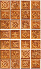 Dimex Granite Tiles Wall Mural 150x250cm 2 Panels | Yourdecoration.com