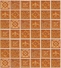 Dimex Granite Tiles Wall Mural 225x250cm 3 Panels | Yourdecoration.com