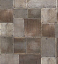 Dimex Grunge Metal Wall Mural 225x250cm 3 Panels | Yourdecoration.com