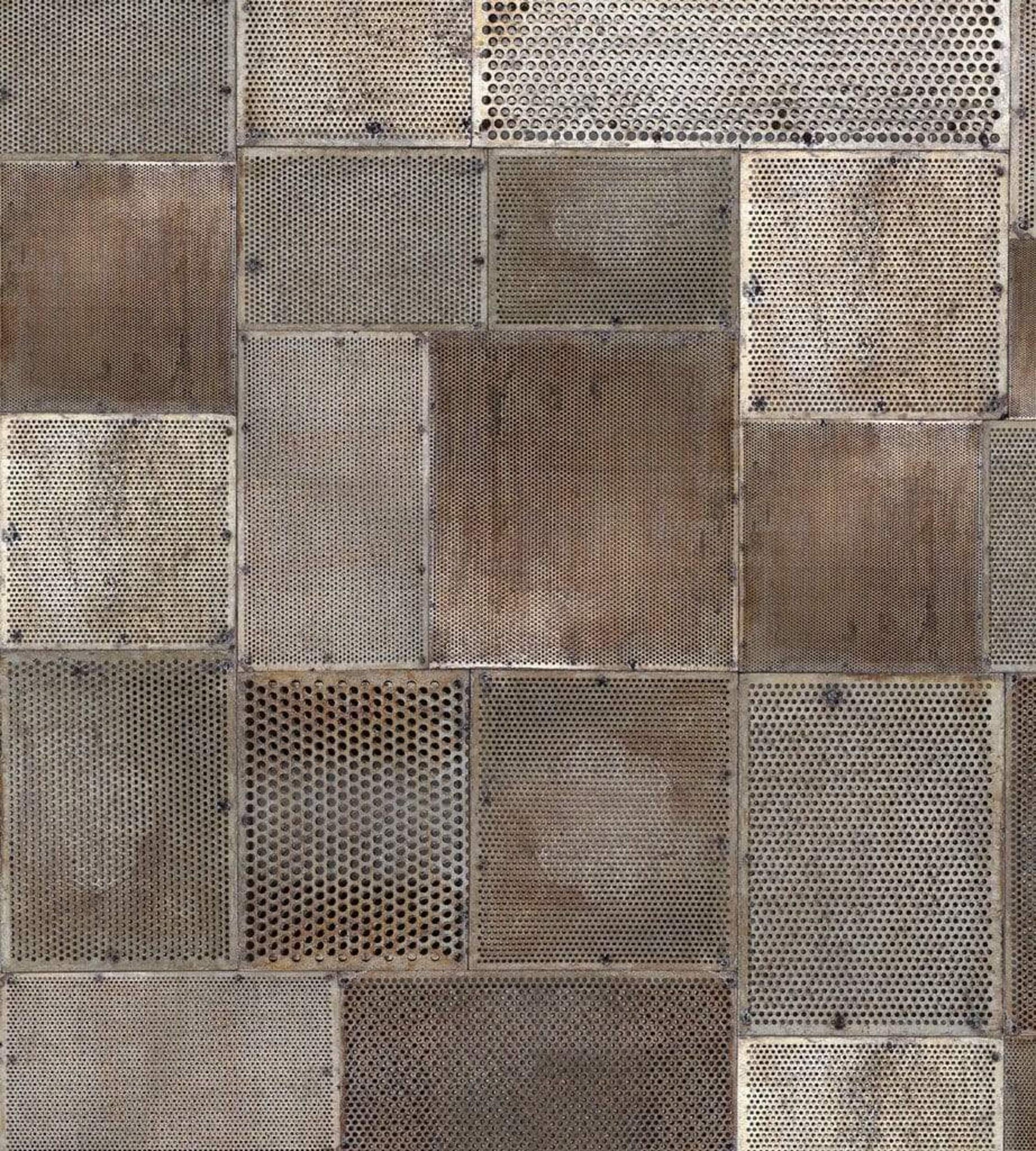 Dimex Grunge Metal Wall Mural 225x250cm 3 Panels | Yourdecoration.com