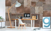 Dimex Grunge Metal Wall Mural 375x250cm 5 Panels Ambiance | Yourdecoration.com