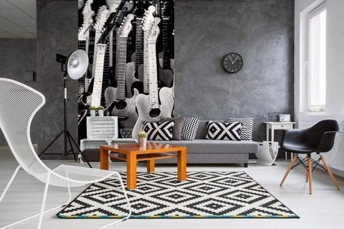 Dimex Guitars Collection Wall Mural 150x250cm 2 Panels Ambiance | Yourdecoration.com