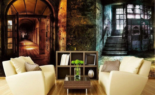 Dimex Hallway Wall Mural 375x250cm 5 Panels Ambiance | Yourdecoration.com