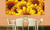Dimex Helianthus Wall Mural 375x150cm 5 Panels Ambiance | Yourdecoration.com