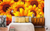 Dimex Helianthus Wall Mural 375x250cm 5 Panels Ambiance | Yourdecoration.com