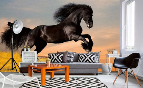 Dimex Horse Wall Mural 375x250cm 5 Panels Ambiance | Yourdecoration.com