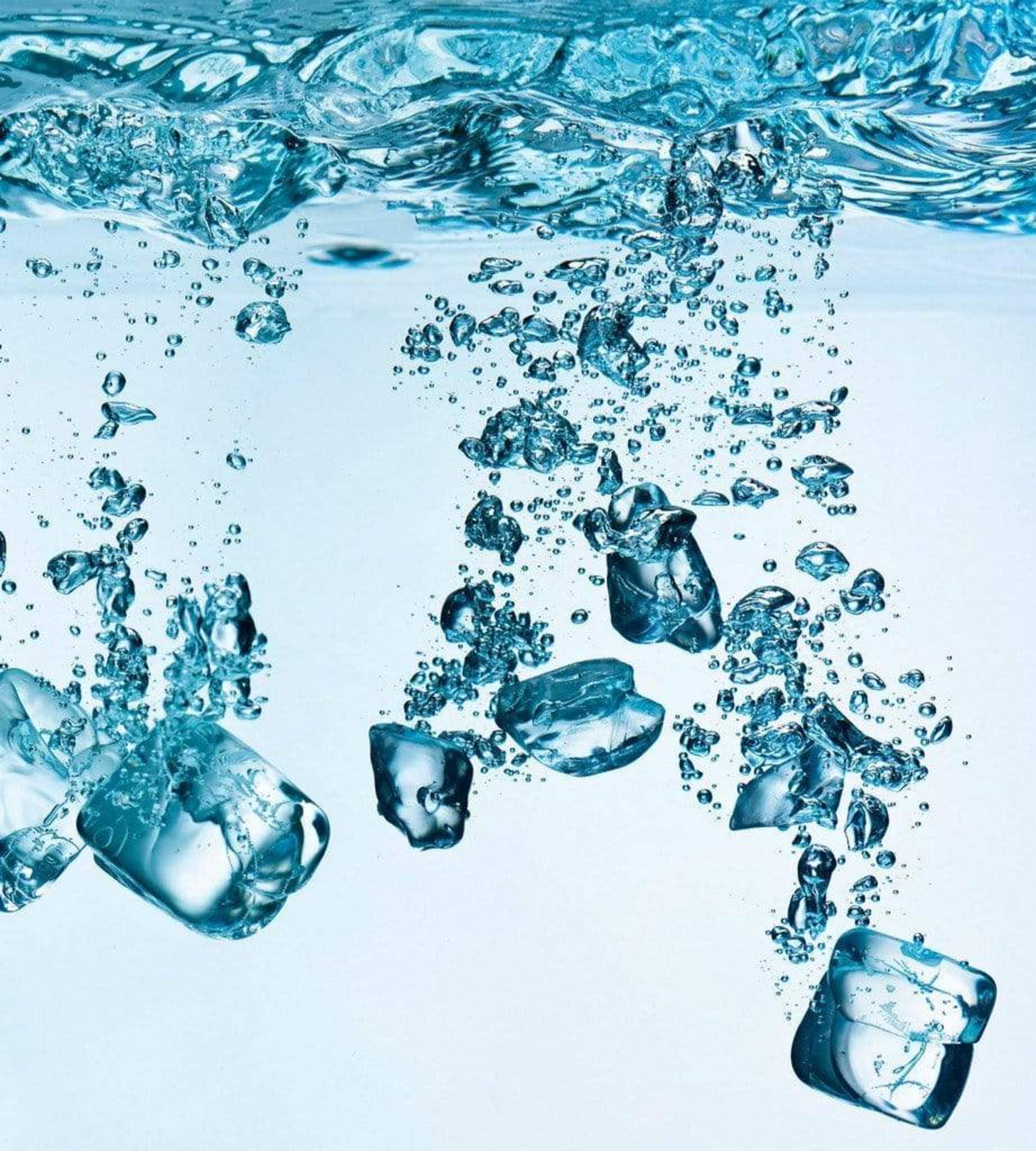 Dimex Ice Cubes Wall Mural 225x250cm 3 Panels | Yourdecoration.com