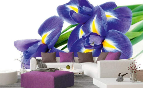 Dimex Iris Wall Mural 375x250cm 5 Panels Ambiance | Yourdecoration.com