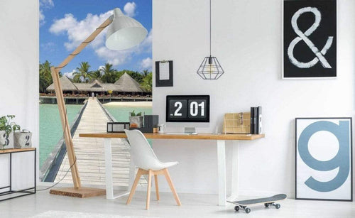 Dimex Jetty Wall Mural 150x250cm 2 Panels Ambiance | Yourdecoration.com