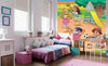 Dimex Kids in Playground Wall Mural 225x250cm 3 Panels Ambiance | Yourdecoration.com