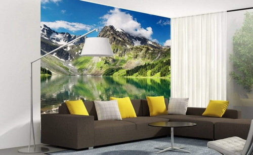 Dimex Lake Wall Mural 225x250cm 3 Panels Ambiance | Yourdecoration.com