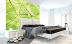 Dimex Leaf Veins Wall Mural 225x250cm 3 Panels Ambiance | Yourdecoration.com
