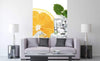 Dimex Lemon and Ice Wall Mural 150x250cm 2 Panels Ambiance | Yourdecoration.com