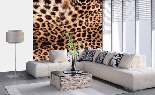 Dimex Leopard Skin Wall Mural 225x250cm 3 Panels Ambiance | Yourdecoration.com