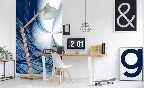 Dimex Lines Abstraction Wall Mural 150x250cm 2 Panels Ambiance | Yourdecoration.com