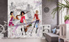 Dimex London Style Wall Mural 225x250cm 3 Panels Ambiance | Yourdecoration.com