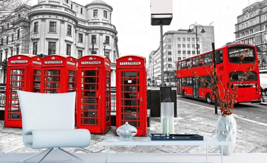 Dimex London Wall Mural 375x250cm 5 Panels Ambiance | Yourdecoration.com