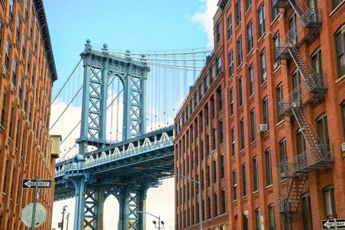 Dimex Manhattan Bridge Wall Mural 375x250cm 5 Panels | Yourdecoration.com