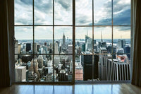 Dimex Manhattan Window View Wall Mural 375x250cm 5 Panels | Yourdecoration.com