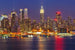 Dimex Manhattan at Night Wall Mural 375x250cm 5 Panels | Yourdecoration.com