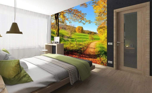 Dimex Meadow Wall Mural 225x250cm 3 Panels Ambiance | Yourdecoration.com