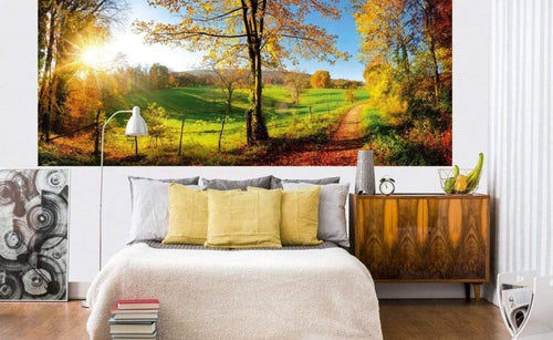 Dimex Meadow Wall Mural 375x150cm 5 Panels Ambiance | Yourdecoration.com