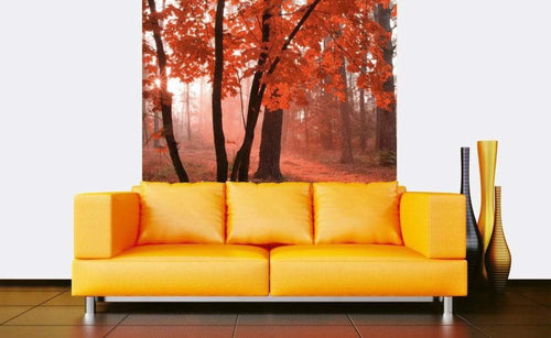 Dimex Misty Forest Wall Mural 225x250cm 3 Panels Ambiance | Yourdecoration.com