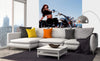 Dimex Motorcycle Wall Mural 225x250cm 3 Panels Ambiance | Yourdecoration.com