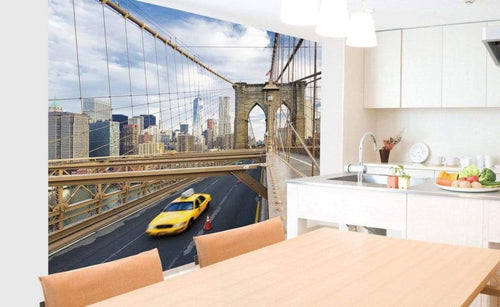 Dimex New York City Wall Mural 225x250cm 3 Panels Ambiance | Yourdecoration.com