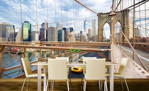 Dimex New York City Wall Mural 375x250cm 5 Panels Ambiance | Yourdecoration.com