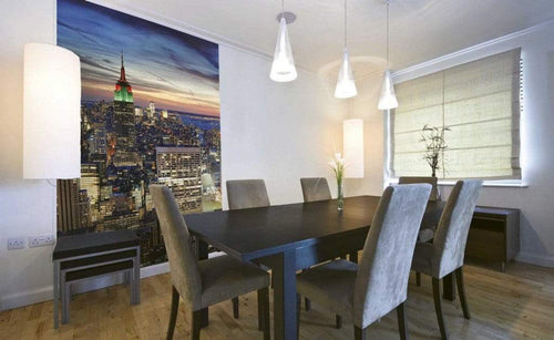Dimex New York Skyscrapers Wall Mural 150x250cm 2 Panels Ambiance | Yourdecoration.com