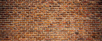 Dimex Old Brick Wall Mural 375x150cm 5 Panels | Yourdecoration.com