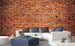 Dimex Old Brick Wall Mural 375x250cm 5 Panels Ambiance | Yourdecoration.com