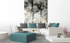Dimex Palm Trees Abstract Wall Mural 150x250cm 2 Panels Ambiance | Yourdecoration.com