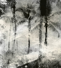 Dimex Palm Trees Abstract Wall Mural 225x250cm 3 Panels | Yourdecoration.com
