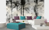 Dimex Palm Trees Abstract Wall Mural 375x250cm 5 Panels Ambiance | Yourdecoration.com