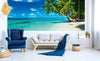 Dimex Paradise Beach Wall Mural 375x150cm 5 Panels Ambiance | Yourdecoration.com