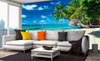 Dimex Paradise Beach Wall Mural 375x250cm 5 Panels Ambiance | Yourdecoration.com