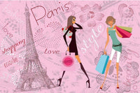 Dimex Paris Style Wall Mural 375x250cm 5 Panels | Yourdecoration.com