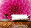 Dimex Pink Dahlia Wall Mural 375x250cm 5 Panels Ambiance | Yourdecoration.com