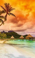 Dimex Polynesia Wall Mural 150x250cm 2 Panels | Yourdecoration.com