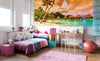 Dimex Polynesia Wall Mural 375x150cm 5 Panels Ambiance | Yourdecoration.com