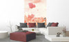 Dimex Poppies Abstract Wall Mural 150x250cm 2 Panels Ambiance | Yourdecoration.com