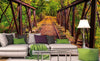 Dimex Railroad Wall Mural 375x250cm 5 Panels Ambiance | Yourdecoration.com